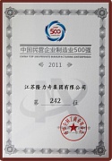 中國民營企業(yè)制造業(yè)500強(qiáng)